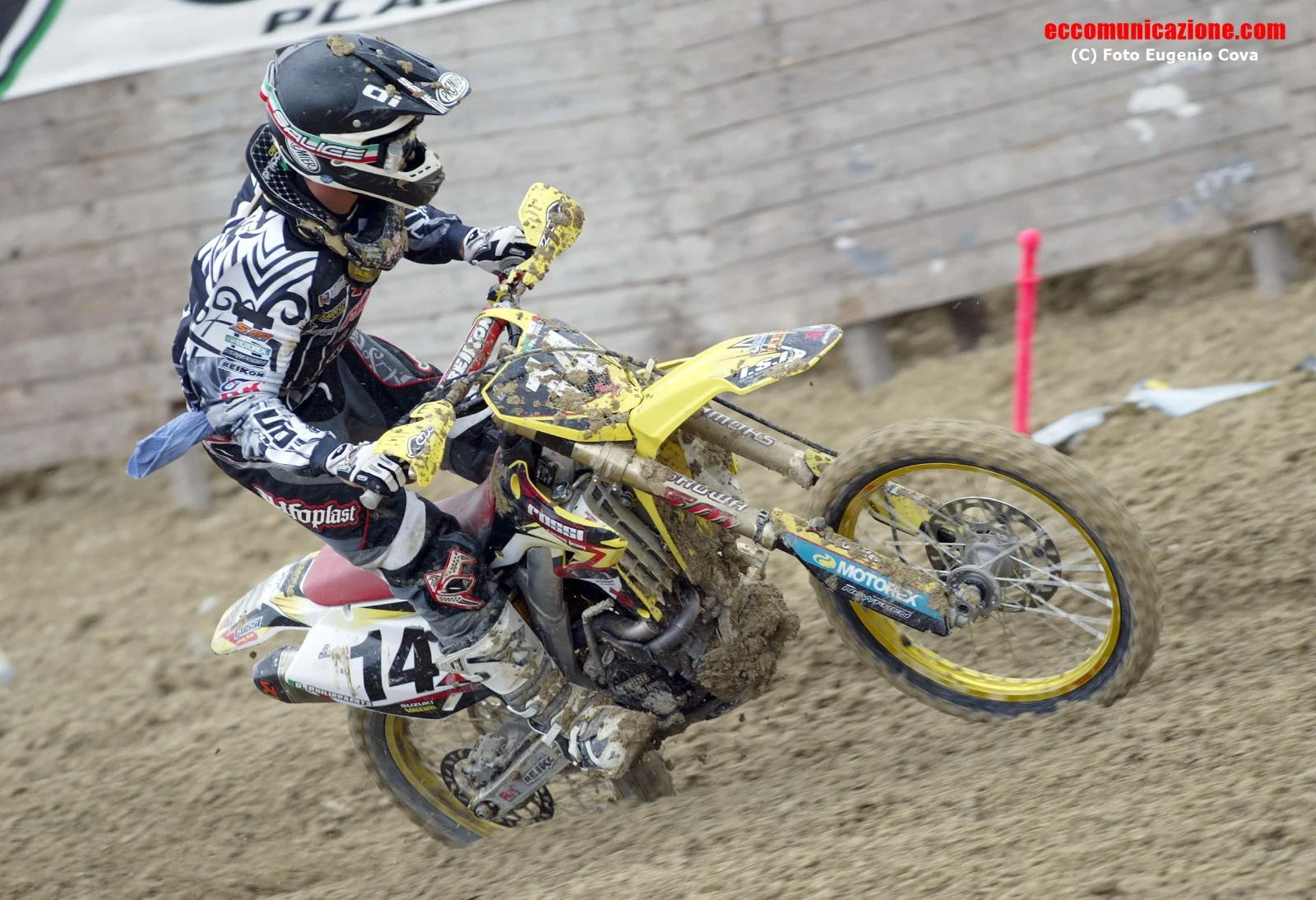 Deny Philippaerts al Campionato Italiano MX2 a Fermo nel 2009