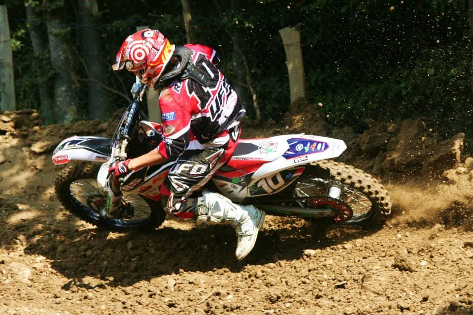 Tomas Ragadini con KTM 125 nella MX Junior 2013
