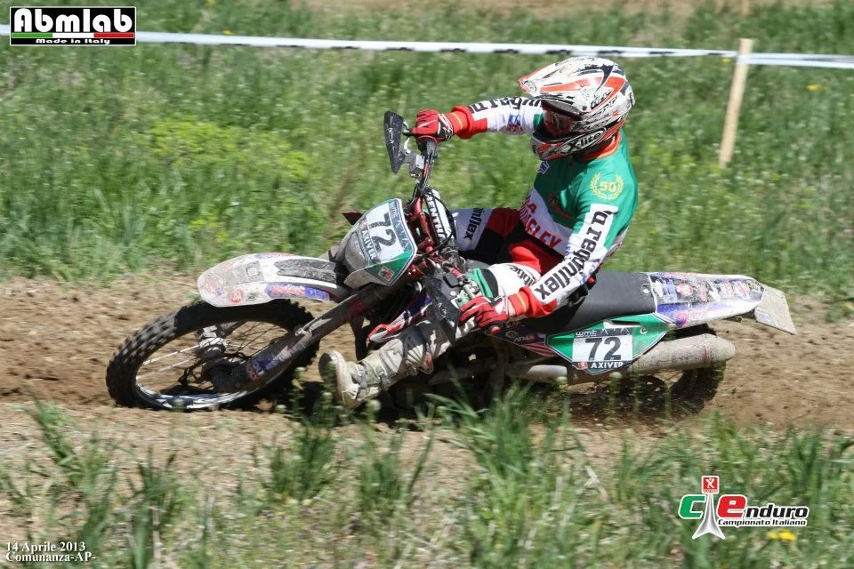 Giuseppe Gallino con Husqvarna 300 4T al Campionato Italiano Enduro 2013