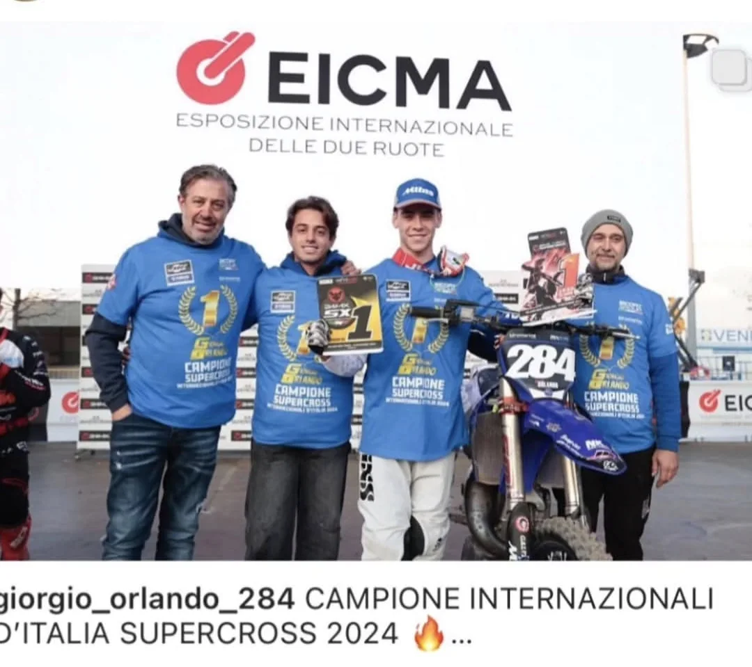 Giorgio Orlando al Campionato Italiano Supercross