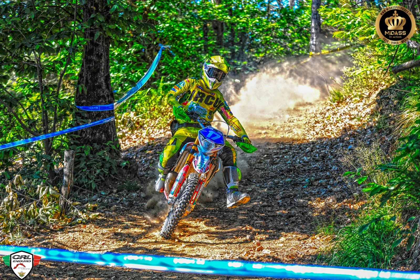 Igor Brunengo in enduro con Beta 125