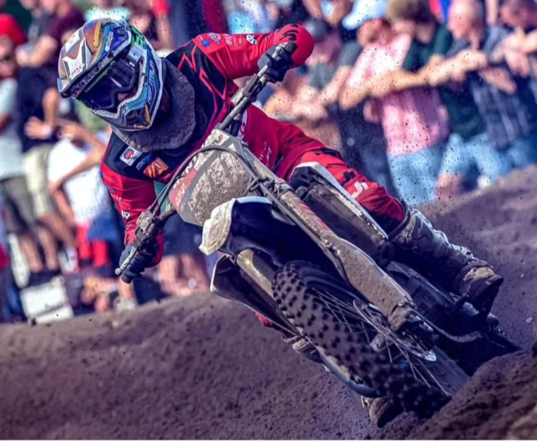 Riccardo Pini al Campionato Europeo MX in Olanda